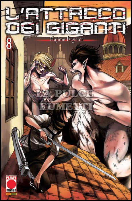 GENERATION MANGA #     8 - L'ATTACCO DEI GIGANTI 8 - 3A RISTAMPA